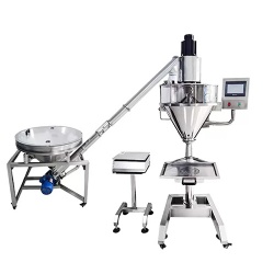 Semi-automatic powder filling machine