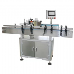 Honey bottle labeling machine