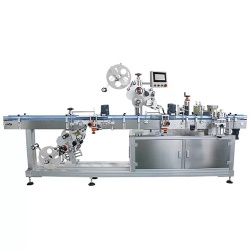 Carton top&bottom labeling machine