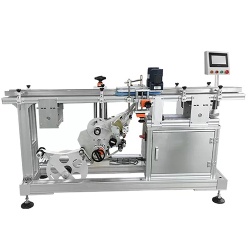 Bottom labeling machine