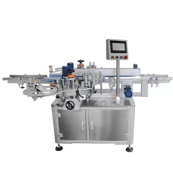 Automatic carton corner labeling machine