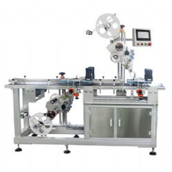 Box top&bottom labeling machine